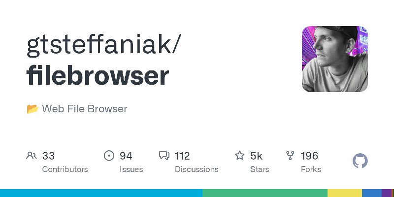 GitHub - gtsteffaniak/filebrowser: 📂 Web File Browser