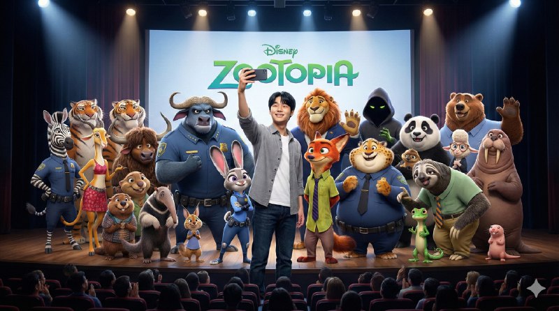 看完《疯狂动物城2》这样发合照火爆朋友圈，Nano Banana Pro 新玩法来了 | 附教程