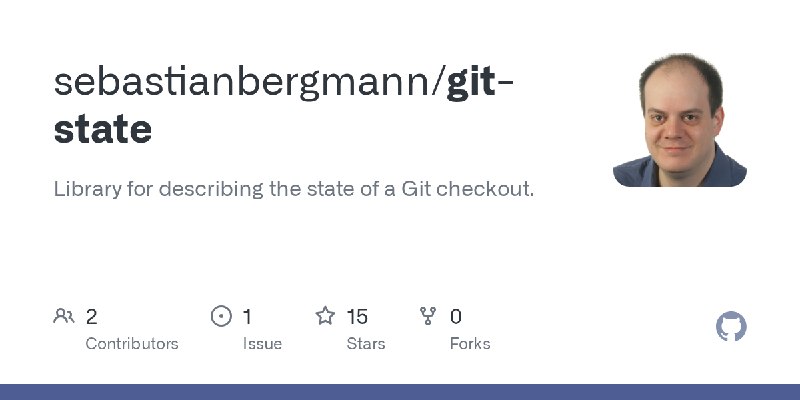 GitHub - sebastianbergmann/git-state: Library for describing the state of a Git checkout.