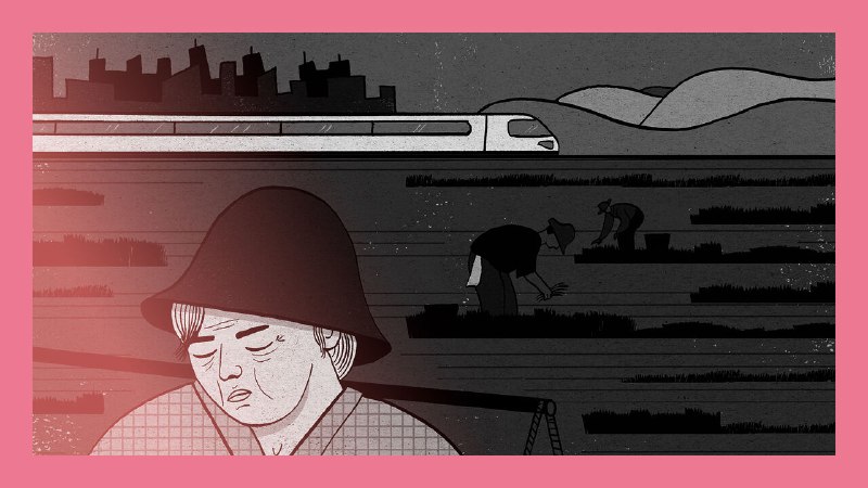 Uneven handouts condemn China’s rural elderly to work