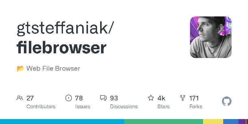 GitHub - gtsteffaniak/filebrowser: 📂 Web File Browser