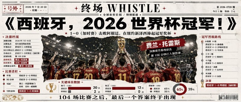 世界杯冠军刚出炉，我让商汤 U1 Pro 做了一份全景赛况图