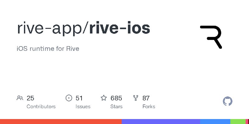 GitHub - rive-app/rive-ios: iOS runtime for Rive