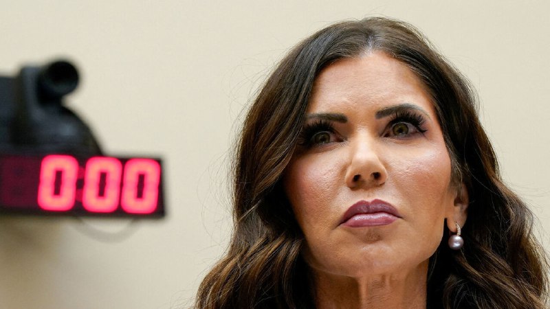 Kristi Noem’s ignoble legacy as homeland-security secretary