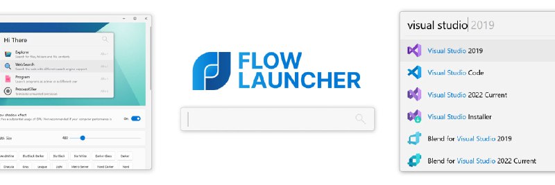 GitHub - Flow-Launcher/Flow.Launcher: :mag: Quick file search & app launcher for Windows with community-made plugins