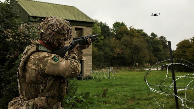 Attack drones, meet Britain’s crack clay-pigeon shooters