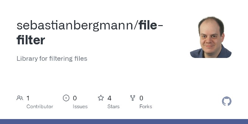 GitHub - sebastianbergmann/file-filter: Library for filtering files