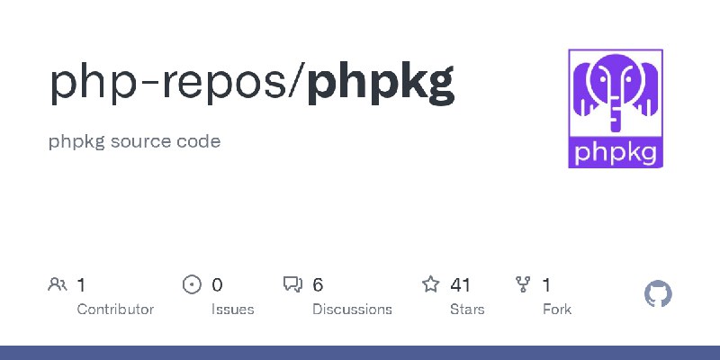 GitHub - php-repos/phpkg: phpkg source code