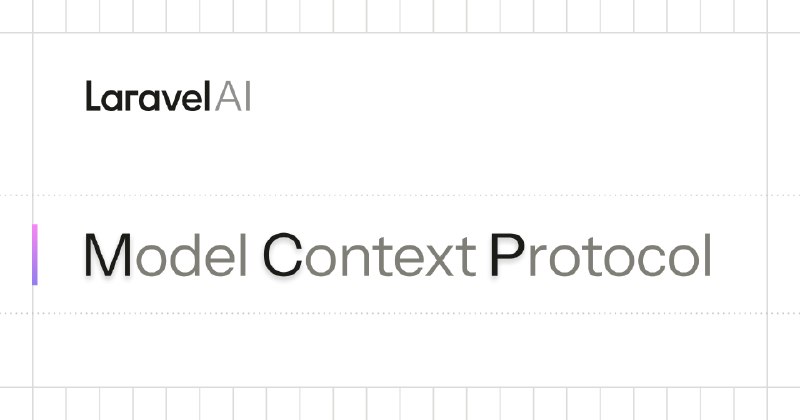 GitHub - laravel/mcp: Rapidly build MCP servers for your Laravel applications.