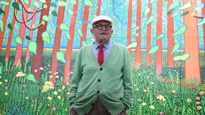 David Hockney believed in working from the heart