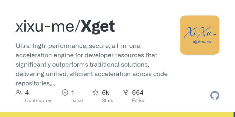 GitHub - xixu-me/Xget: Ultra-high-performance, secure, all-in-one acceleration engine for developer resources that significantly…