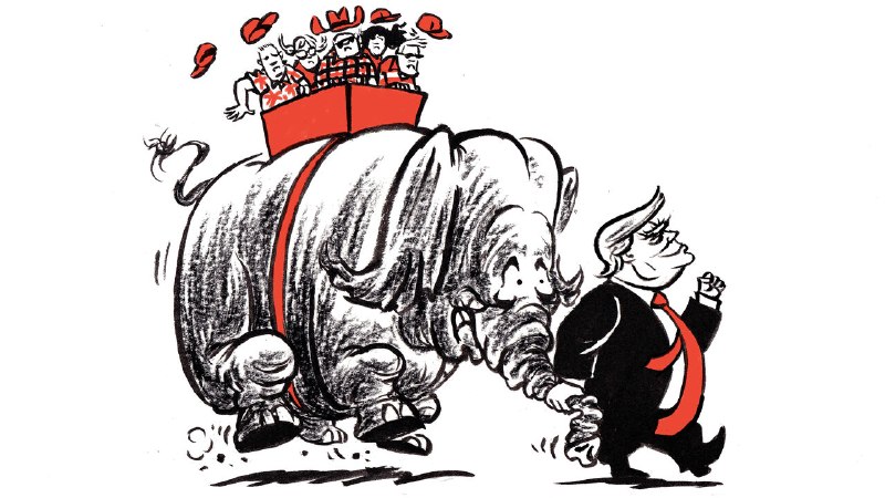 How Donald Trump  boxed his party in