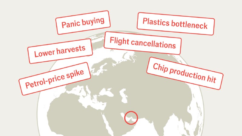 Mapping the Iran war’s trade disruption