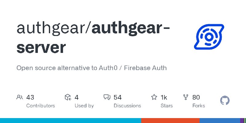 GitHub - authgear/authgear-server: Open source alternative to Auth0 / Firebase Auth